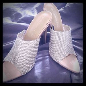 Streetwear society Rhinestone heels